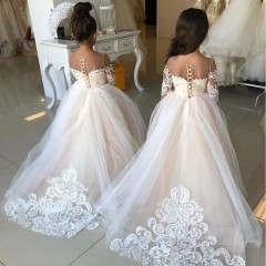 vestidos de niña de las flores Al Por Mayor