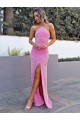 Color mostrado Cubierta Halter Lentejuelas Terciopelo Largo Vestidos de fiesta Al Por Mayor