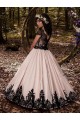 Marfil Cuello de Corazón Satén Encaje Largo vestidos de niña de las flores Al Por Mayor