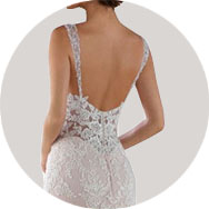 Espalda baja Vestidos de novia Al Por Mayor